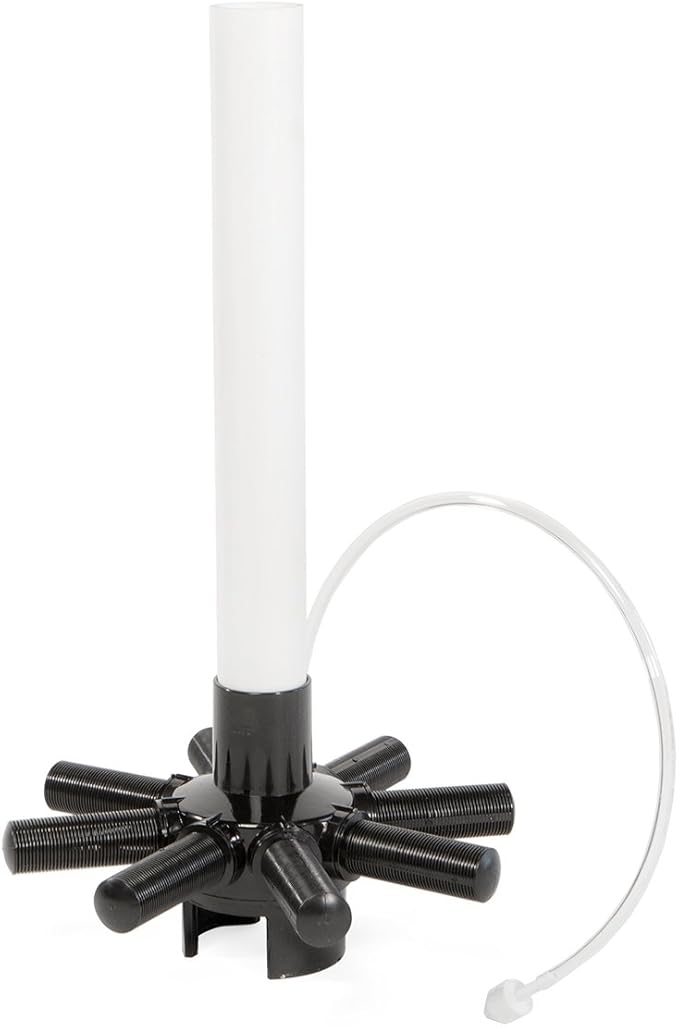 XtremepowerUS 19" Above Inground Swimming Pool Sand Filter System 7-Way Multi-Port Valve Pool Filter up to 24,000 Gallons with Stand