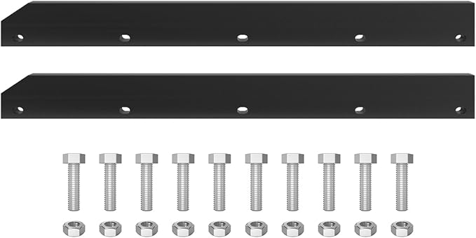 1/2" Poly Cutting Edge Scraper Bar- Replacement for John Deere 54" Front Mount Snow Blade Plow, Replaces for M75679