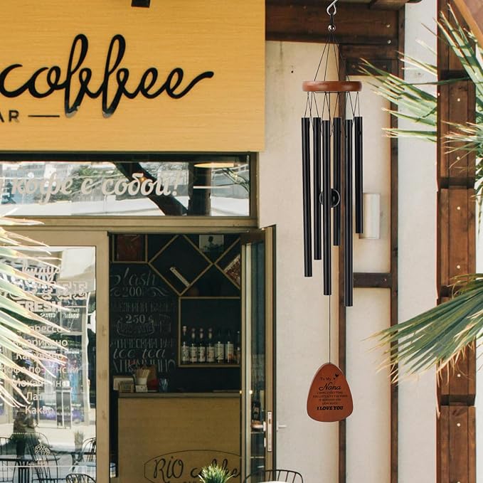 PRSTENLY Nana Gifts, Nanas Wind Chimes Gifts for Nana from Grandkids, Best Nanas Gift Ideas for Birthday Mothers Day Thanksgiving Christmas