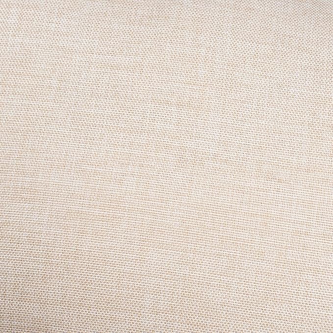 Christopher Knight Home Topia Acacia Wood Outdoor 3 Seater Sofa with Cushion, Wooden Patio Sofa Couch with Cushion, Comfy Armless Cloud Sofa Couch, Patio Furniture Sofa Set, Light Wash+Beige