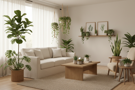 How to Style Your Home with Plants for a Calm, Natural Atmosphere