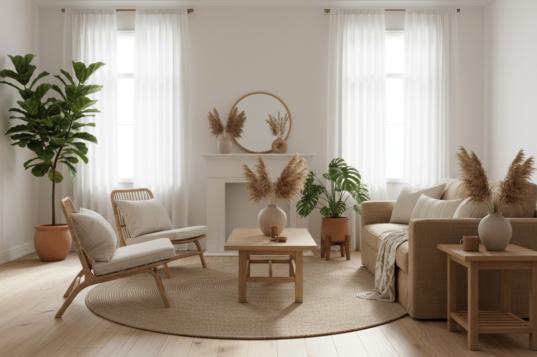 Why Natural Home Décor Creates a Calmer Living Space