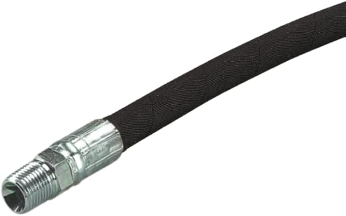 1/4" x 36" Hydraulic Hose Assembly - Male x Male NPTF Pipe Thread Fittings Crimped (2-Wire, 100R16AT)