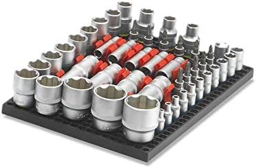 1/2" Socket Holders (50 pcs) - Accessories for Organizer Genie Pegboards to Organize 1/2" Sockets on the Pegboard