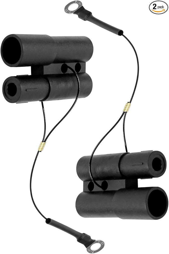 1 Pair Snow Plow Dust Cap Plug Cover Replace MSC05081 MSC03721 Fit for Boss HYD01684 HYD01690 Power Cable, Plow Connector Cover Kit