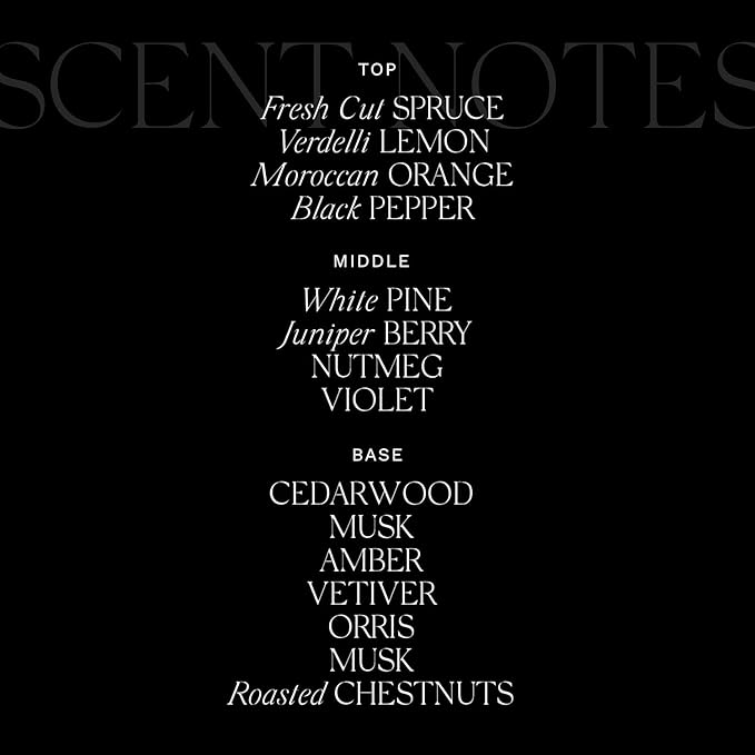 Antica Farmacista 3-Wick Oversized Scented Candle - Luxury Gift for Women & Men - Beautiful Decorative Candle - White Spruce