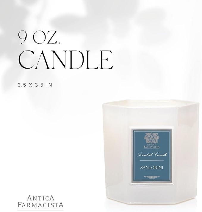 Antica Farmacista Scented Candle, Santorini, 9 Oz