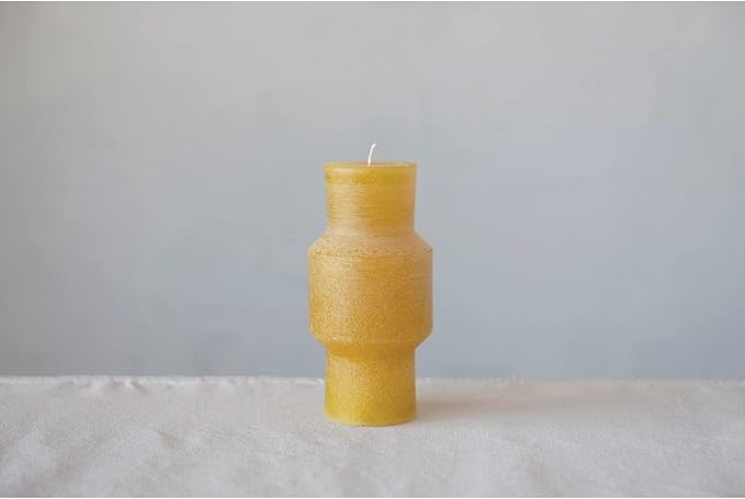 Creative Co-Op Unscented Totem Pillar Candle