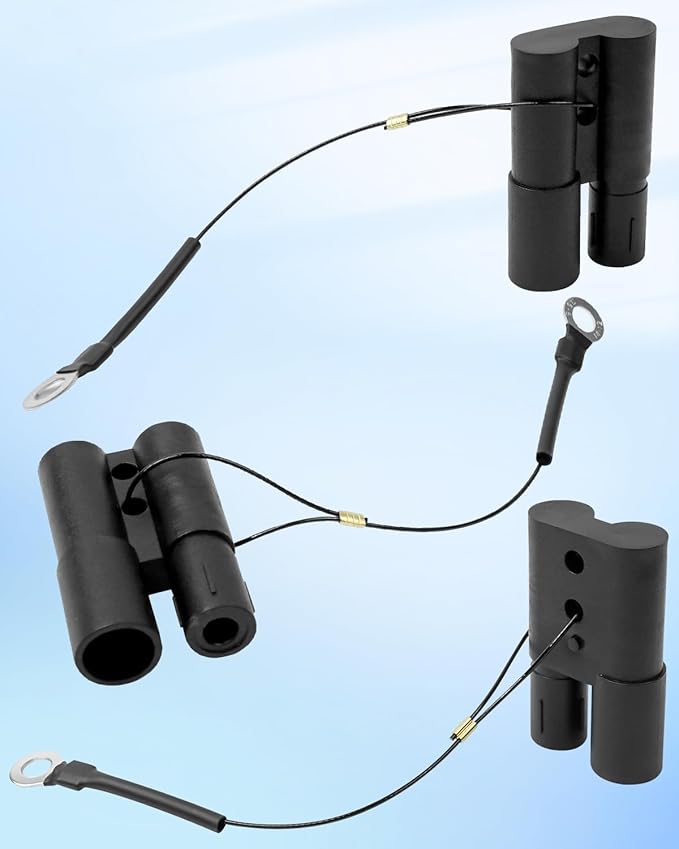 1 Pair Snow Plow Dust Cap Plug Cover Replace MSC05081 MSC03721 Fit for Boss HYD01684 HYD01690 Power Cable, Plow Connector Cover Kit