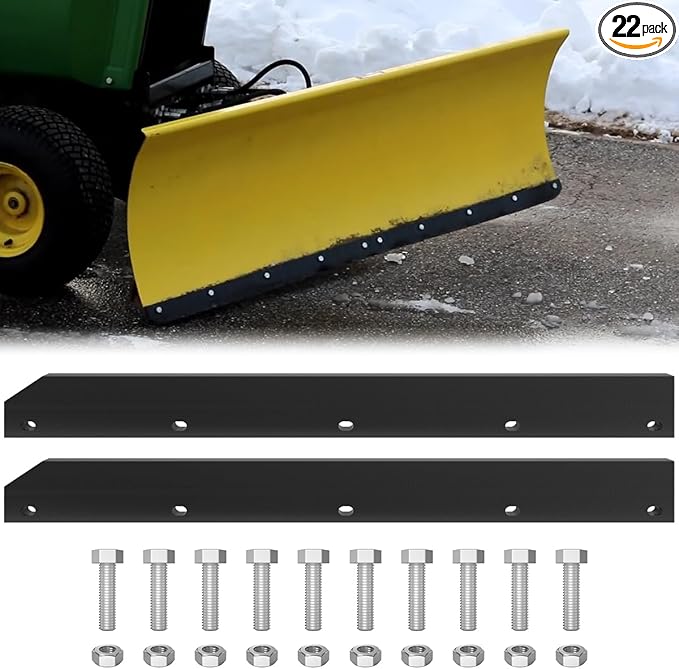 1/2" Poly Cutting Edge Scraper Bar- Replacement for John Deere 54" Front Mount Snow Blade Plow, Replaces for M75679