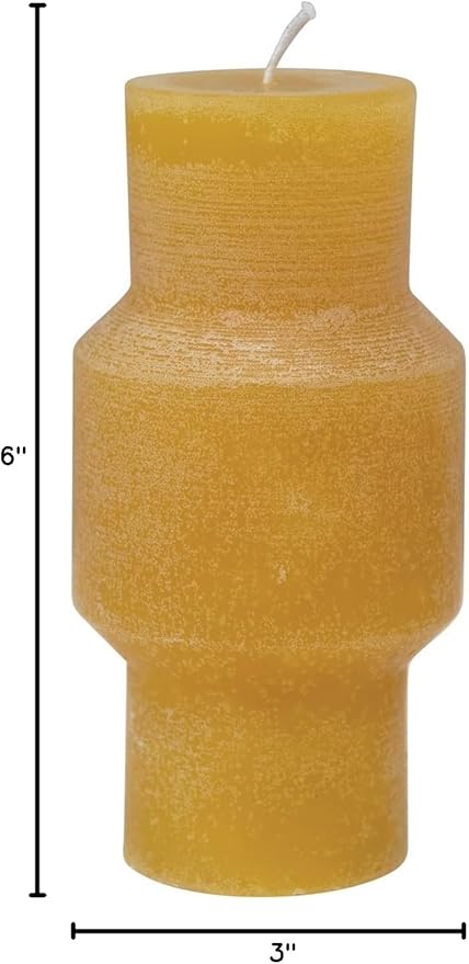 Creative Co-Op Unscented Totem Pillar Candle