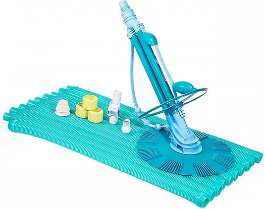 XtremepowerUS Automatic Pool Cleaner Vacuum-Generic Pool Cleaner High Flow with Hose Set Included