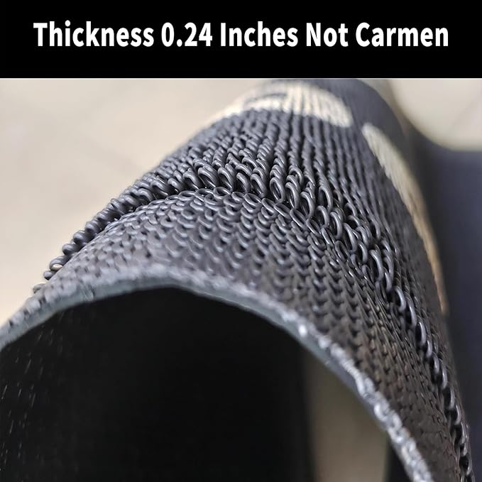 Custom Personalized Commercial Floor Mat with Any Logo Size Color Entryway Welcome Doormat Entrance Carpet for Business Home Indoor/Outdoor Non-Slip Durable Wear Resistance