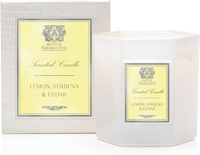 Antica Farmacista Scented Candle, Lemon Verbena & Cedar, 9 Oz