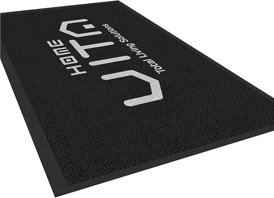 Commercial Floor Mat Personalized Area Rug Any Size Color Logo Shape Pattern Indoor and Outdoor Washable Entrance Mat Entryway Welcome Non-Slip Mat Durable Wear Resistance Rug