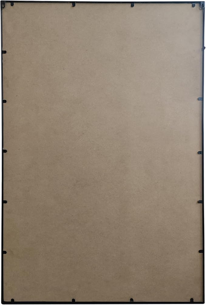 47.2" x 31.5" Window Mirror Oversize, Decorative Wall Mirror, Mirror Window for Wall Decor, Grid Metal Wall Mirror for Living Room, Bedroom, Entryway Matte Black