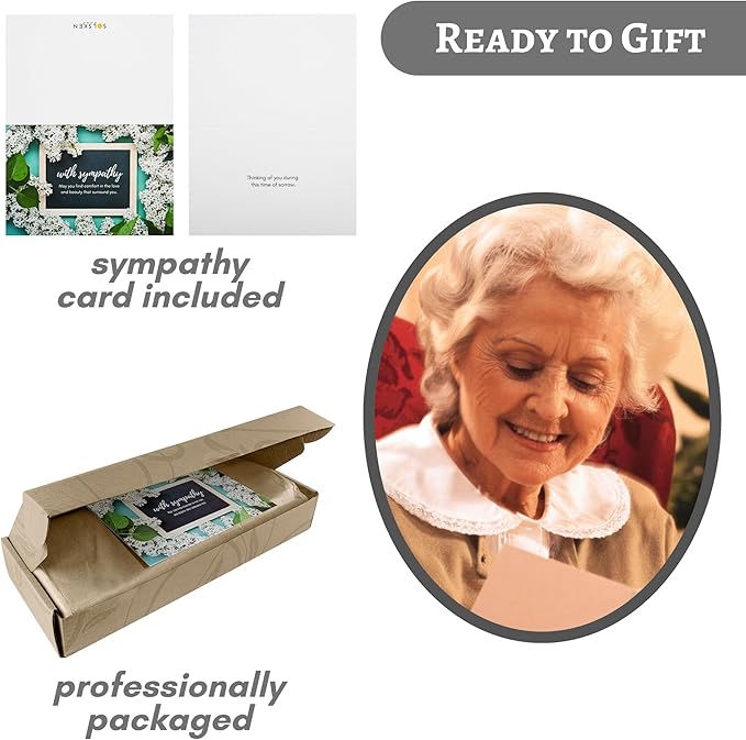 Sympathy Wind Chimes I Tree of Life Wind Chime I Funeral Wind Chimes Sympathy I Bereavement Gift for Loss of Father, Mother, Wife, Husband I Condolence Remembrance Gift I 29" Black