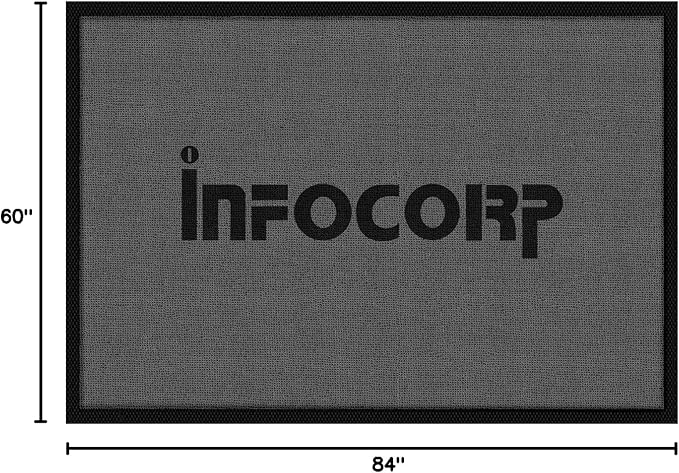 Custom Rug Personalized Commercial Floor Mat Any Size Color Logo Shape Pattern Entryway Welcome Non-Slip Rug Indoor and Outdoor Washable Entrance Mat Durable Wear Resistance