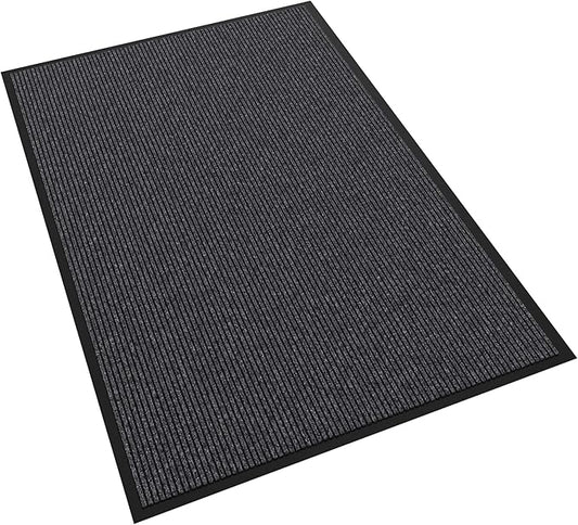Front Door Mat, 72" x 48" Heavy Duty Indoor Outdoor Doormat, Non-Slip Welcome Mats for Entryway, Rubber Backing Low Profile Commercial Door Mats
