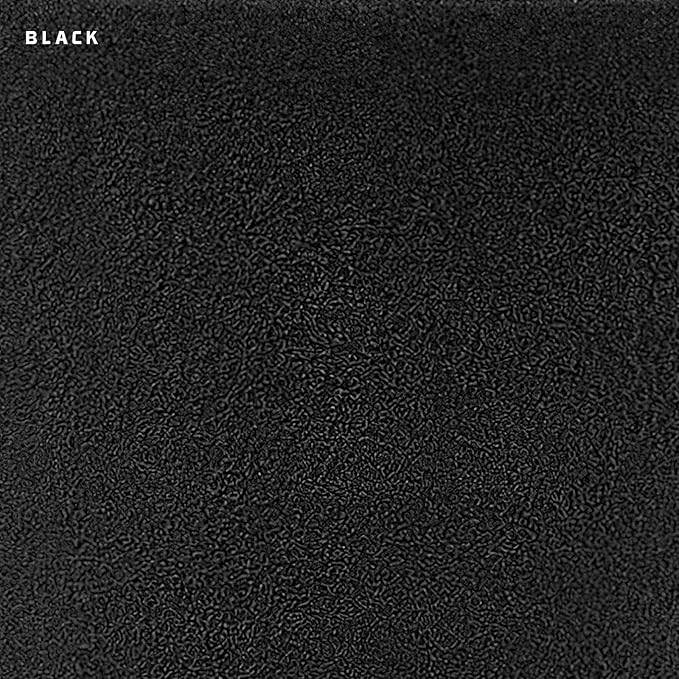 ARBORA 16" Mykonos Square Polyresin Indoor and Outdoor Planter with Classic Black Finish - Durable, All Season, Weatherproof, Lightweight, Large Plant Pot for Patio, Garden, Deck, Entryway