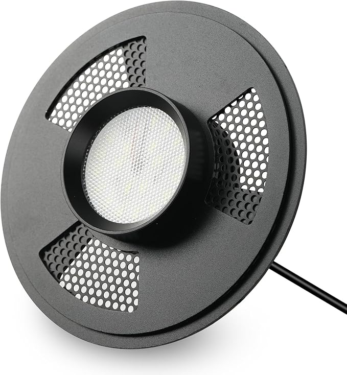 Glass Terrarium Plant Growing Lamp, for Vases Up to 5.9 Inches in Diameter, Light with Timer Auto On/Off, Betta Fish Tank, Indoor Plant Growth, Succulent, Miniature Gardening Landscape (10W 5.9IN)