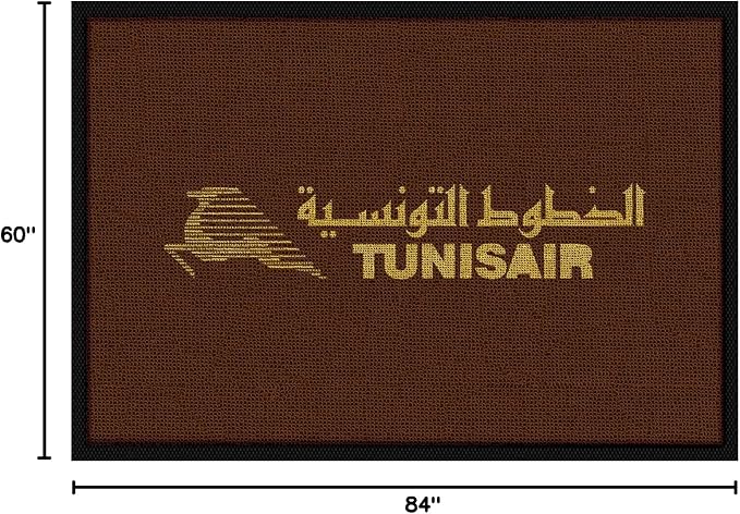 Custom Rug Personalized Commercial Floor Mat Any Size Color Logo Shape Pattern Entryway Welcome Non-Slip Rug Indoor and Outdoor Washable Entrance Mat Durable Wear Resistance