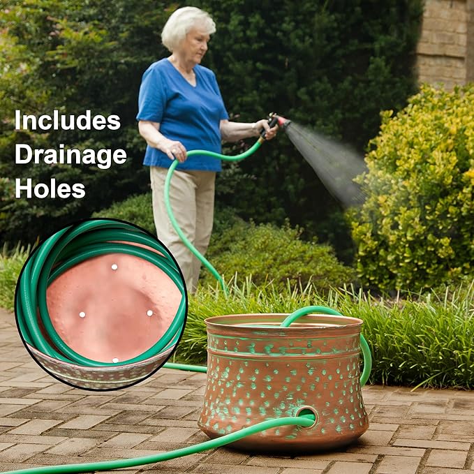 Liberty Garden 1917-G Hose Pot, Hammered, Patina