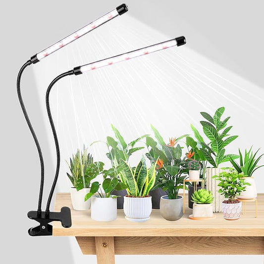 Grow Light 6500K Full Spectrum Plant Grow Lamp with Clip - 84 LED Plant Light for Indoor Plants